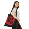 Chinese Cat Adjustable Tote Bag For Community Cat Advocates And TNR Supporters