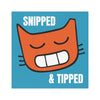 Snipped & Tipped Feral Cat TNR 5x5 Car Magnet