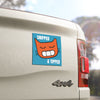 Snipped & Tipped Feral Cat TNR 5x5 Car Magnet