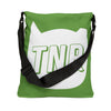 Green Feral Cat TNR Adjustable Tote Bag