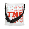 Stacked Text TNR Adjustable Tote Bag For Community Cat Advocates And Supporters