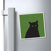 Cat At Night Magnet