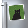 Cat At Night Magnet